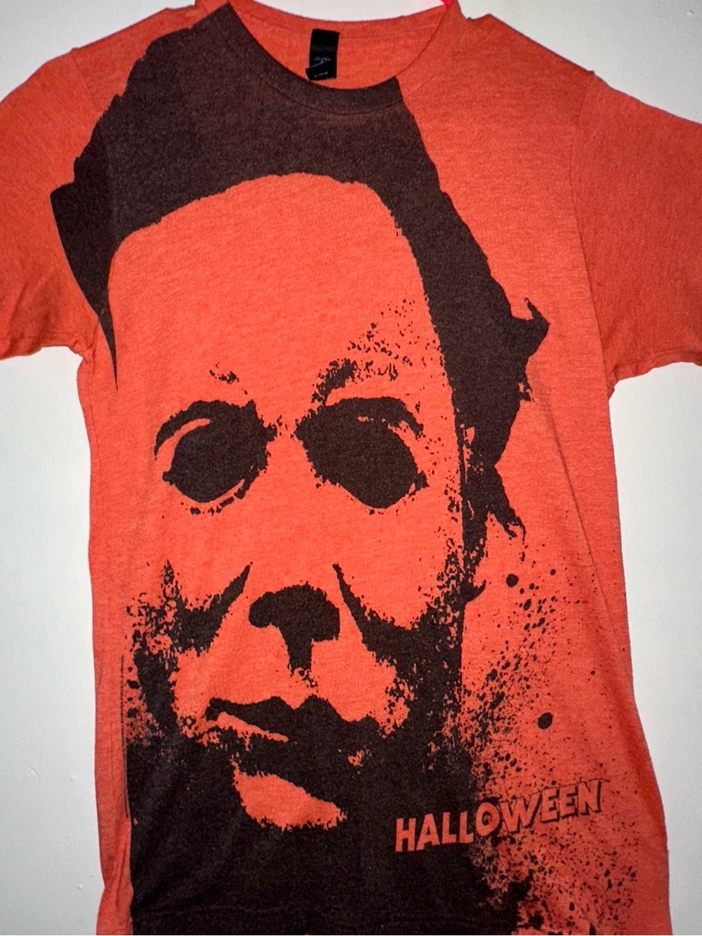 Tultex Orange Short-Sleeve Halloween Graphic T-Shirt